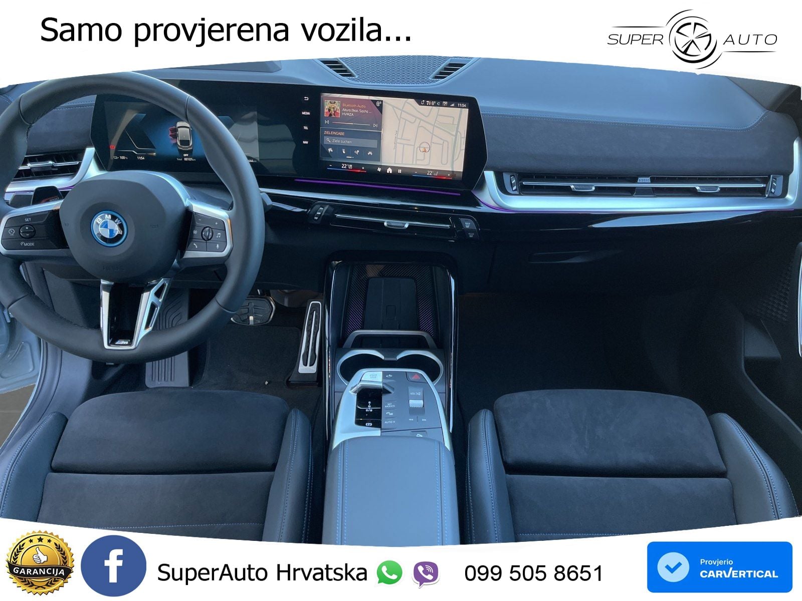 BMW iX2 66.5 kWh (204 KS) eDrive20 M Sport LED+GR SJED+ACC