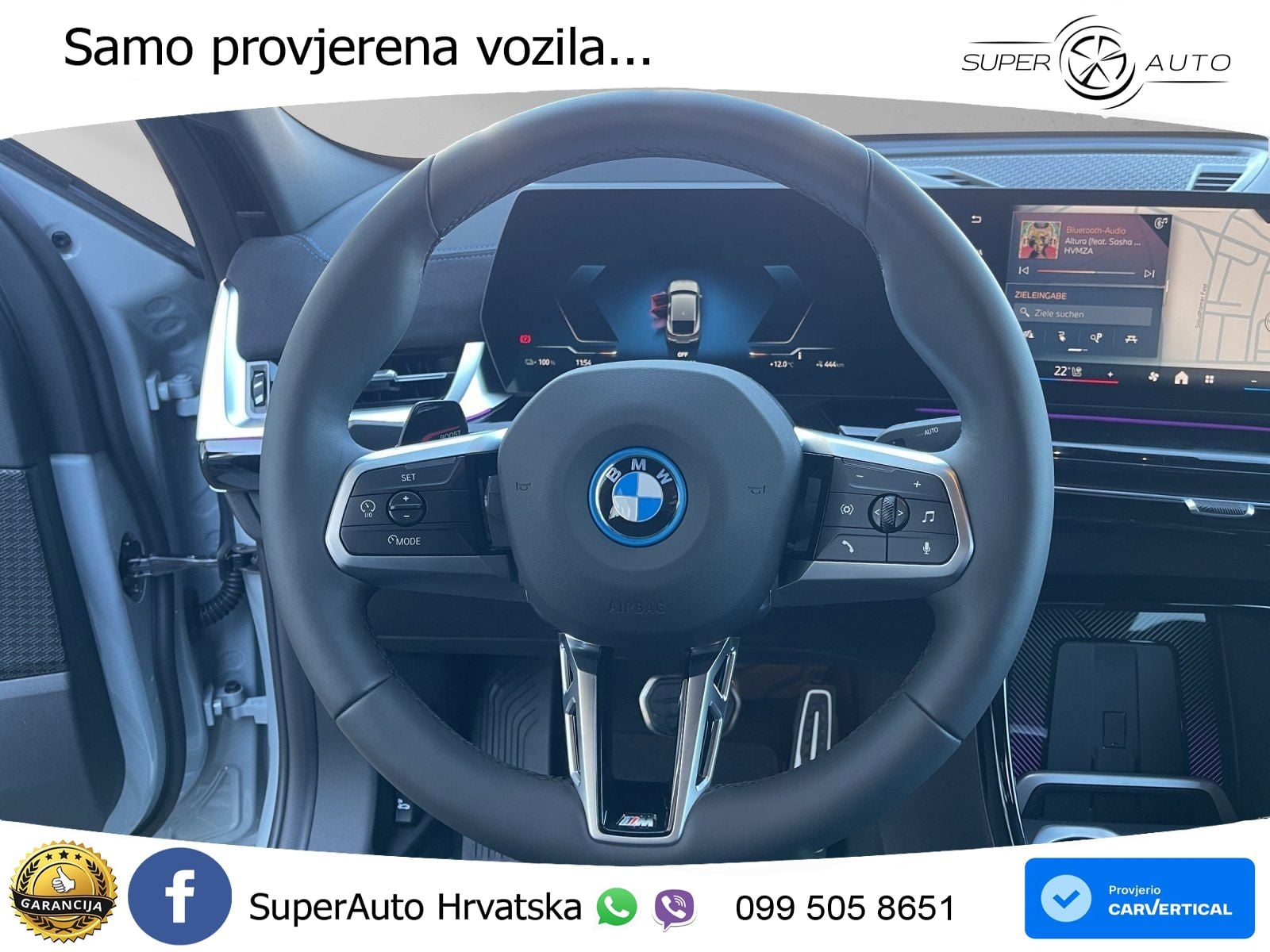 BMW iX2 66.5 kWh (204 KS) eDrive20 M Sport LED+GR SJED+ACC