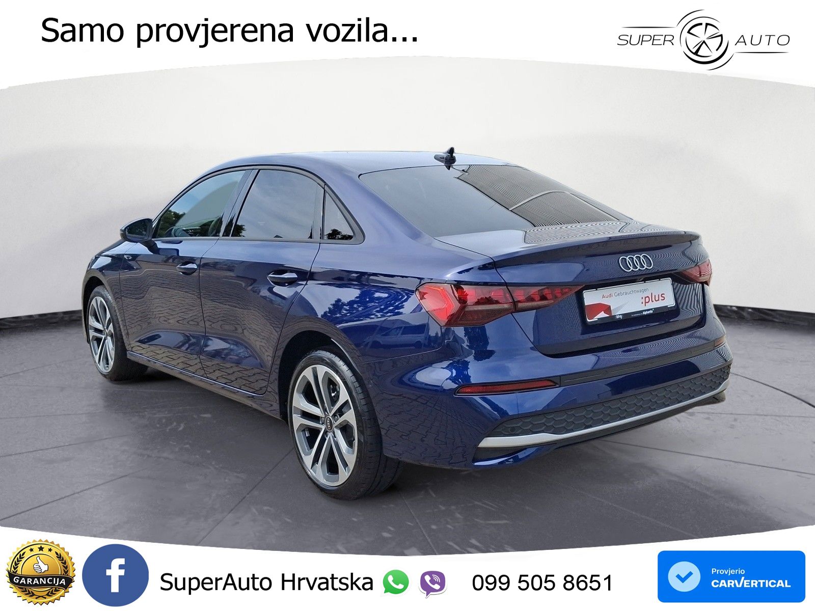 Audi A3 Limuzina 30 TFSI (116 KS) LED+GR SJED+ACC