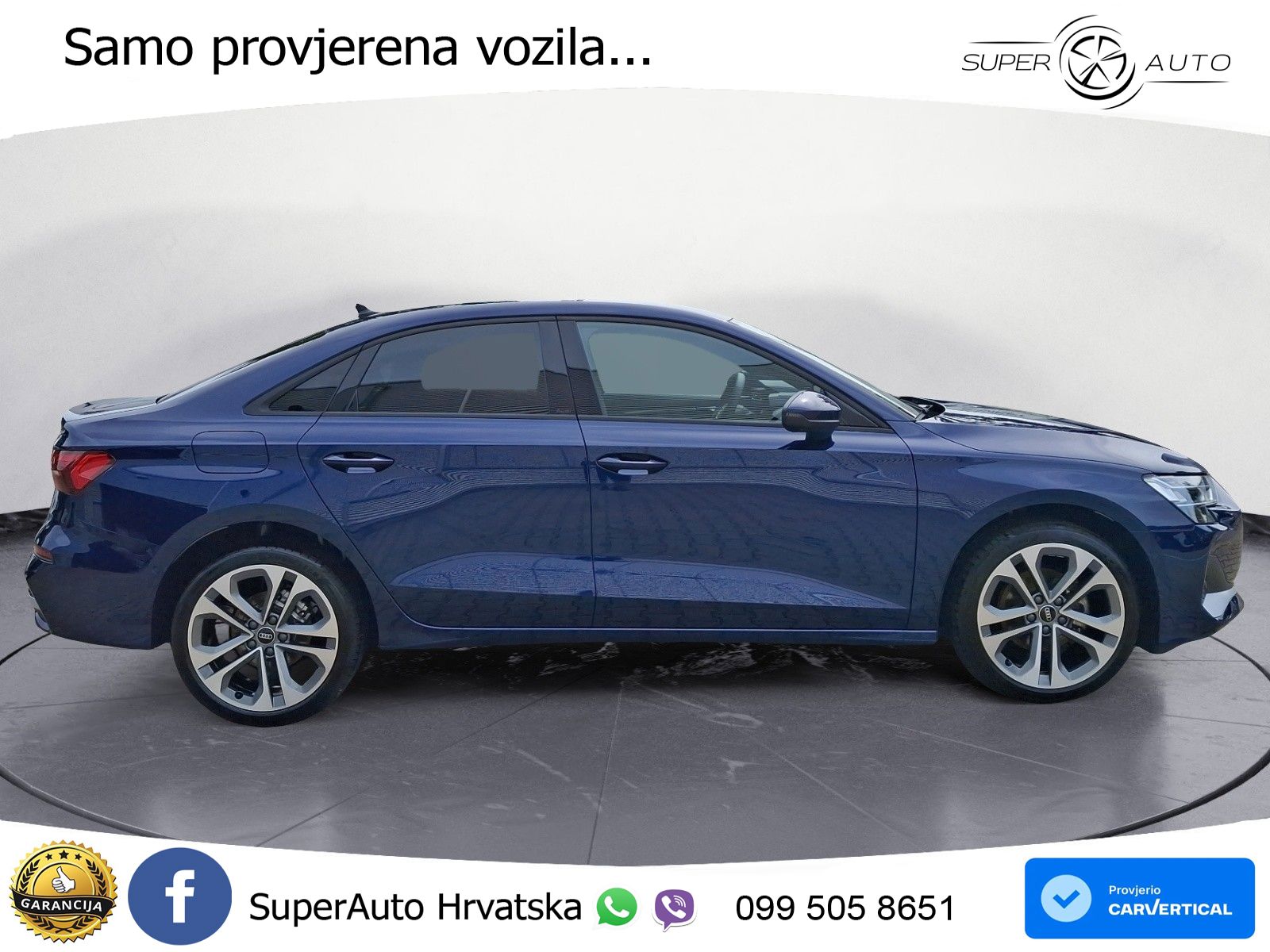 Audi A3 Limuzina 30 TFSI (116 KS) LED+GR SJED+ACC