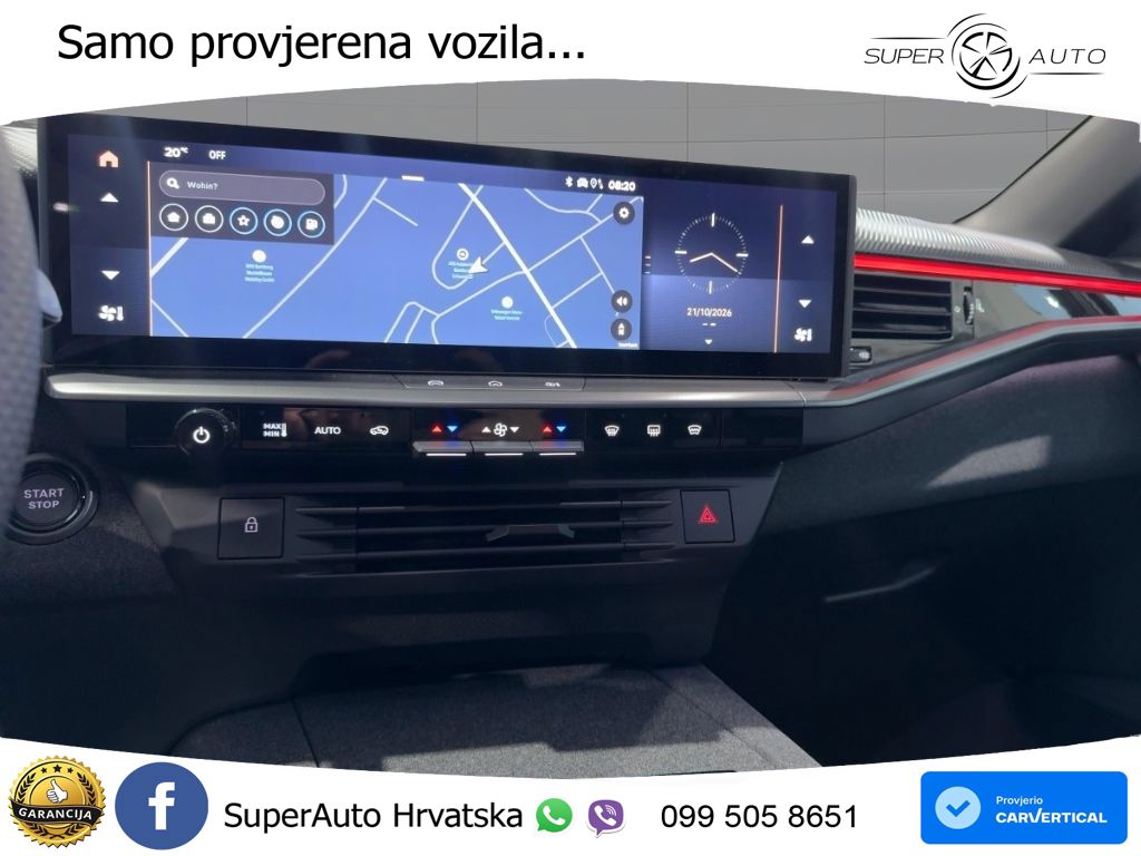 Opel Grandland 1.2 Turbo (145 KS) Hybrid eDCT Ultimate LED+GR SJED+ACC