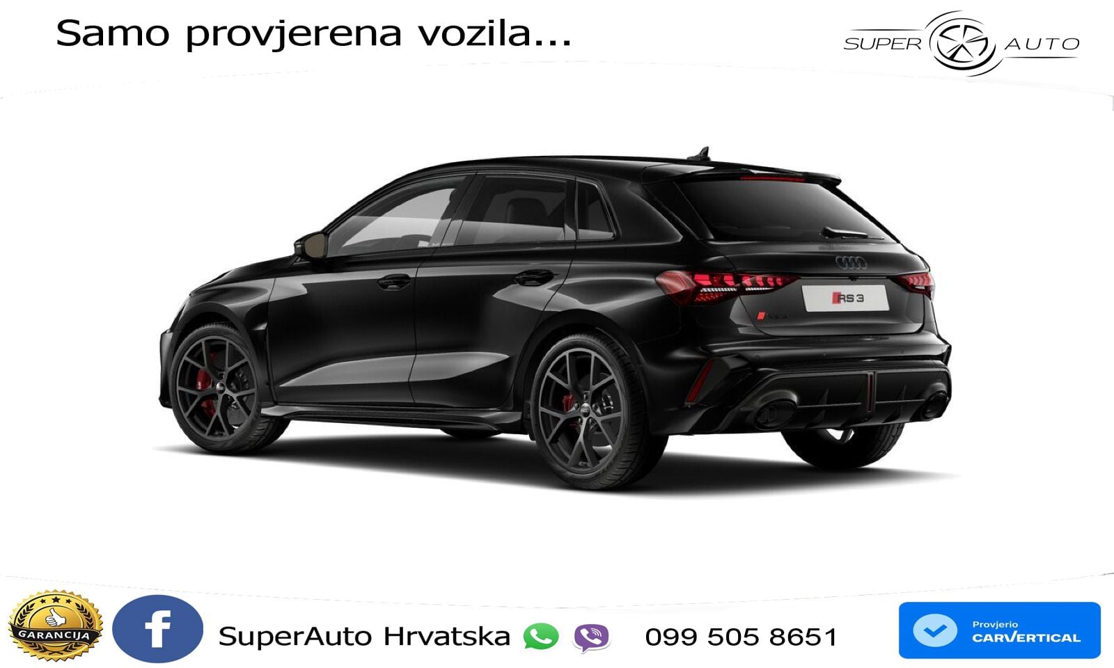 Audi RS3 Sedan 2.5 TFSI (400 KS) quattro S tronic