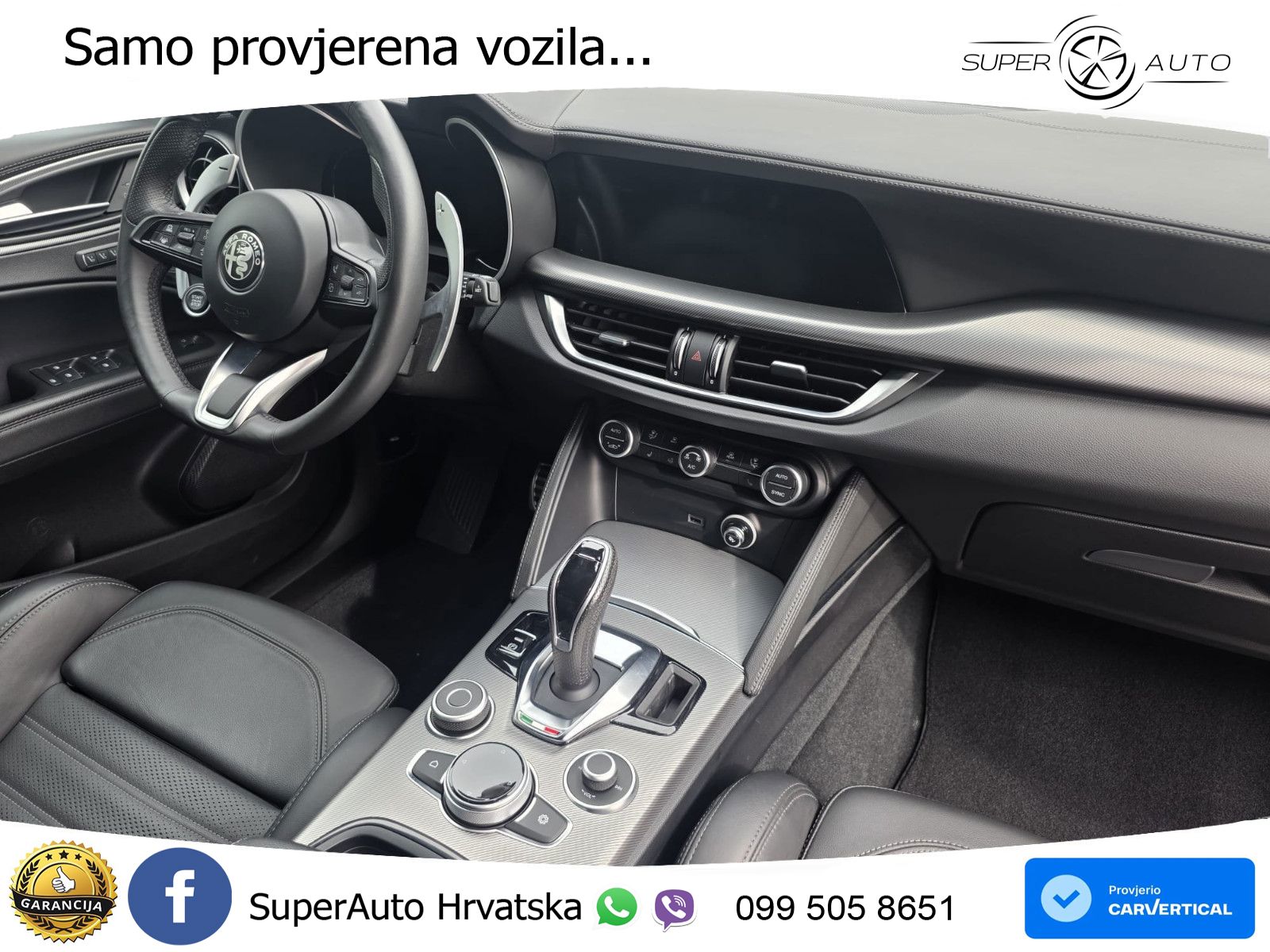 Alfa Romeo Stelvio 2.0 Turbo (280 KS) Q4 Automatic LED+GR SJED+ACC