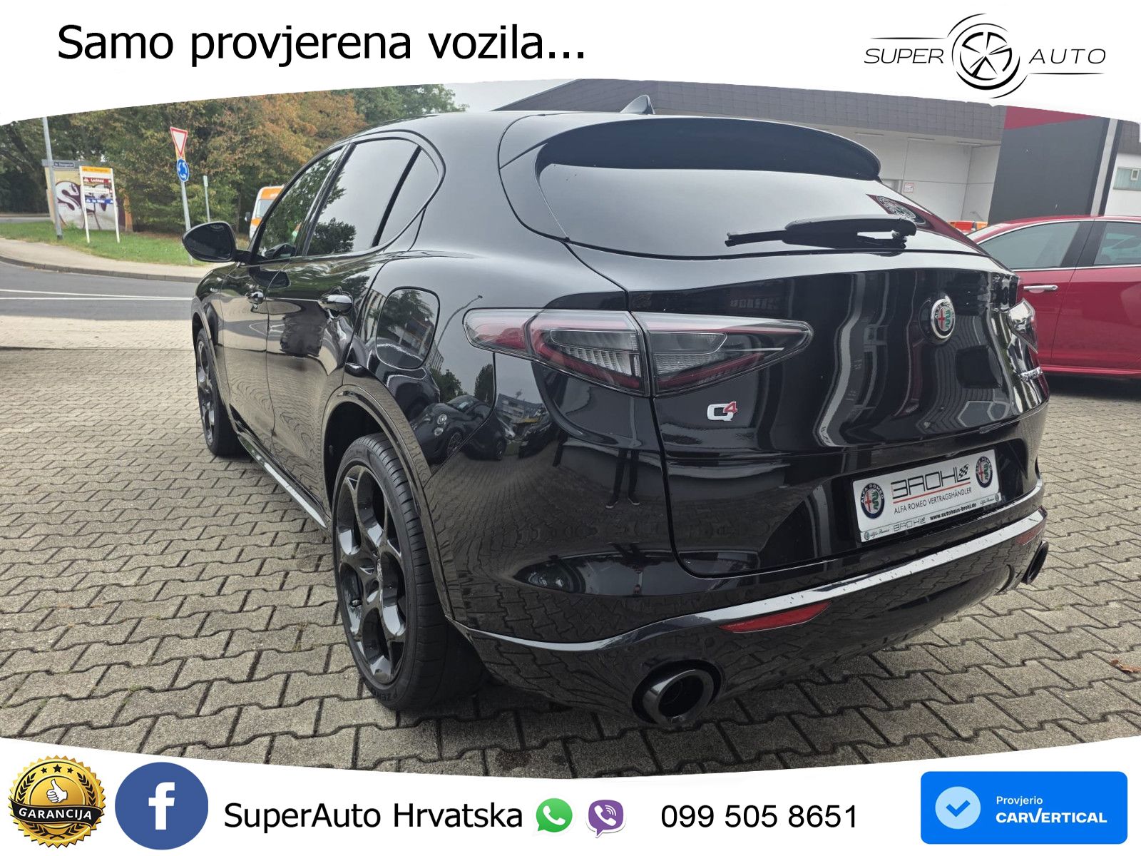 Alfa Romeo Stelvio 2.0 Turbo (280 KS) Q4 Automatic LED+GR SJED+ACC