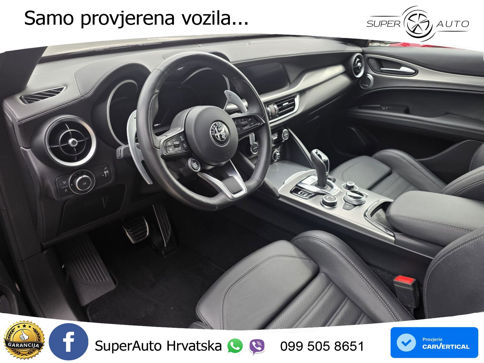 Alfa Romeo Stelvio 2.0 Turbo (280 KS) Q4 Automatic LED+GR SJED+ACC