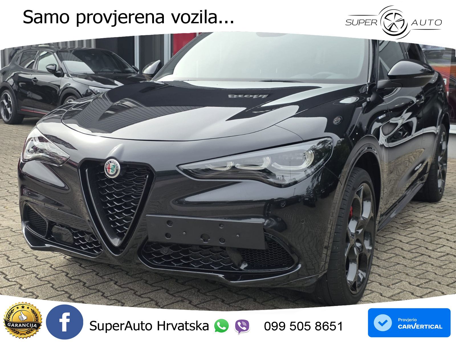Alfa Romeo Stelvio 2.0 Turbo (280 KS) Q4 Automatic LED+GR SJED+ACC