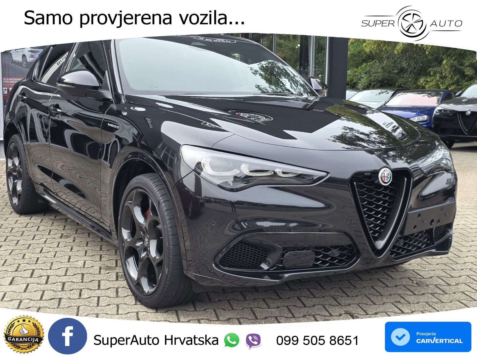 Alfa Romeo Stelvio 2.0 Turbo (280 KS) Q4 Automatic LED+GR SJED+ACC