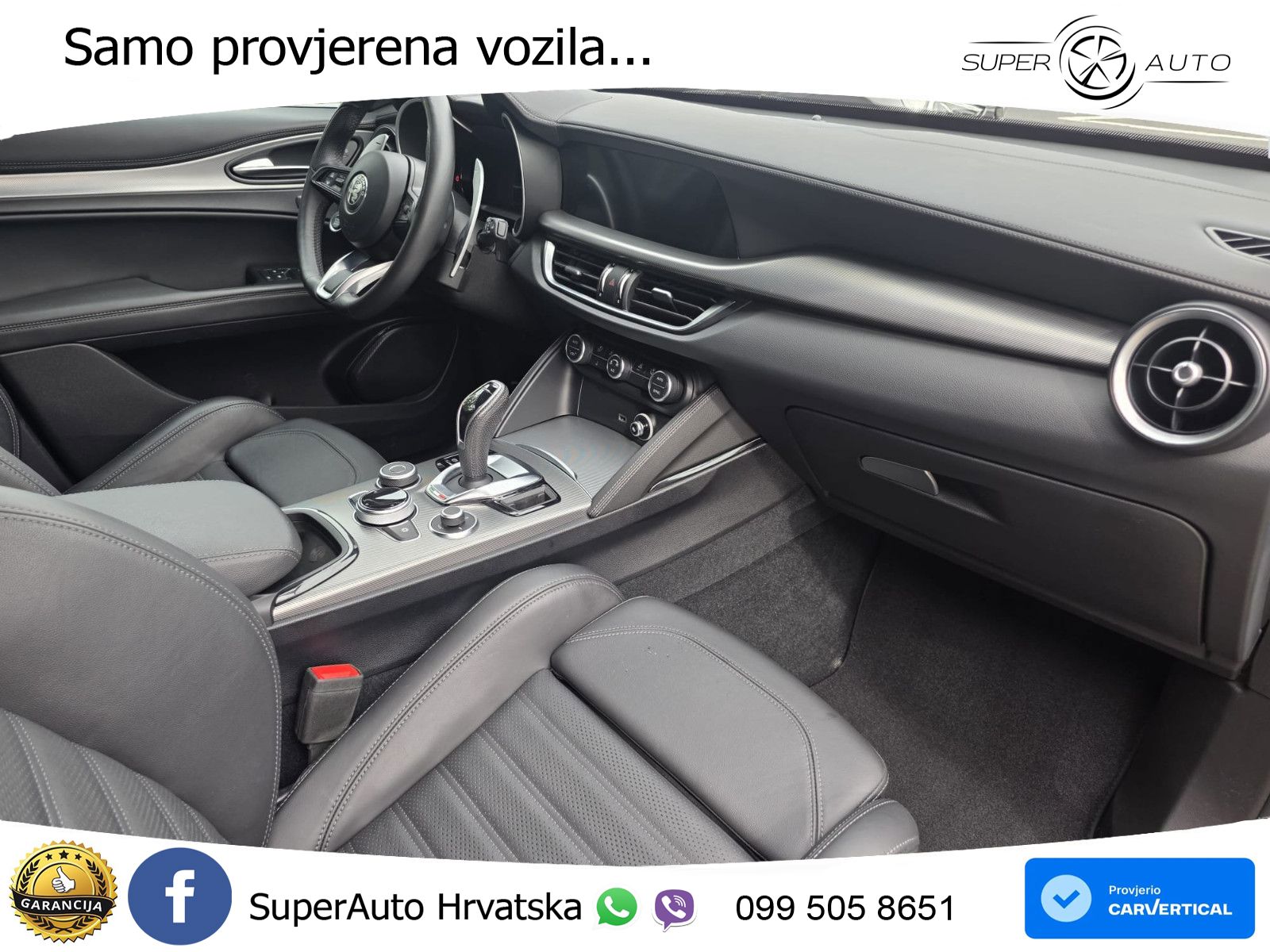 Alfa Romeo Stelvio 2.0 Turbo (280 KS) Q4 Automatic LED+GR SJED+ACC