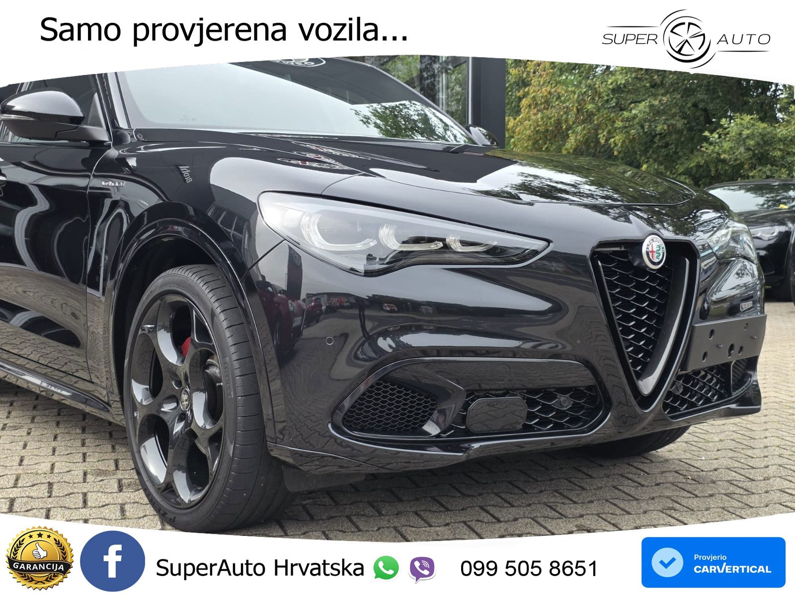 Alfa Romeo Stelvio 2.0 Turbo (280 KS) Q4 Automatic LED+GR SJED+ACC