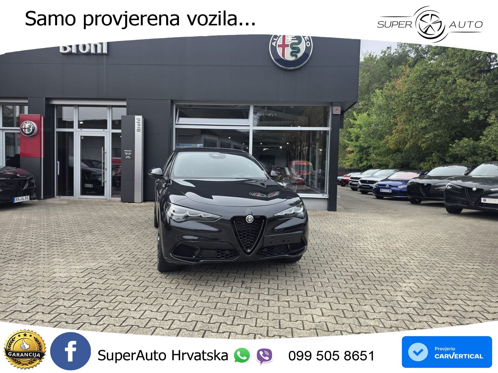 Alfa Romeo Stelvio 2.0 Turbo (280 KS) Q4 Automatic LED+GR SJED+ACC