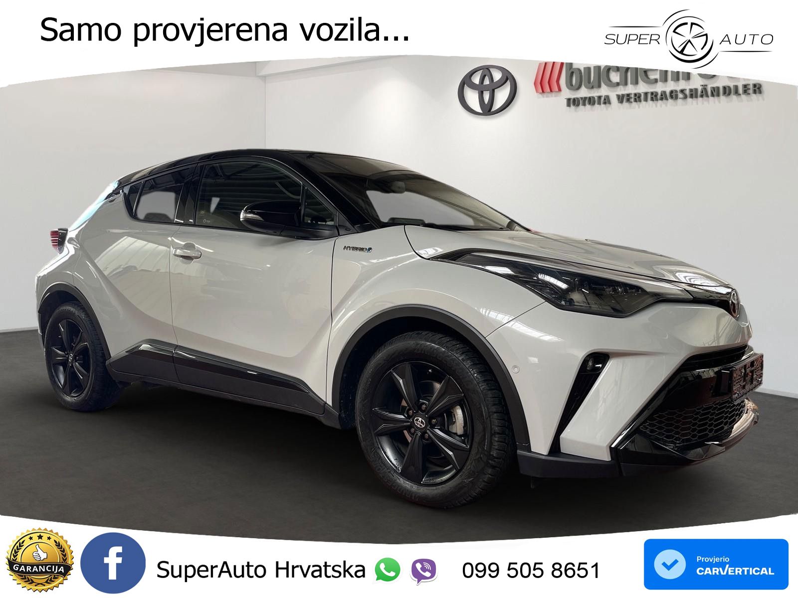 Toyota C-HR 2.0 (184 KS) Hybrid e-CVT GR Sport LED+GR SJED+ACC