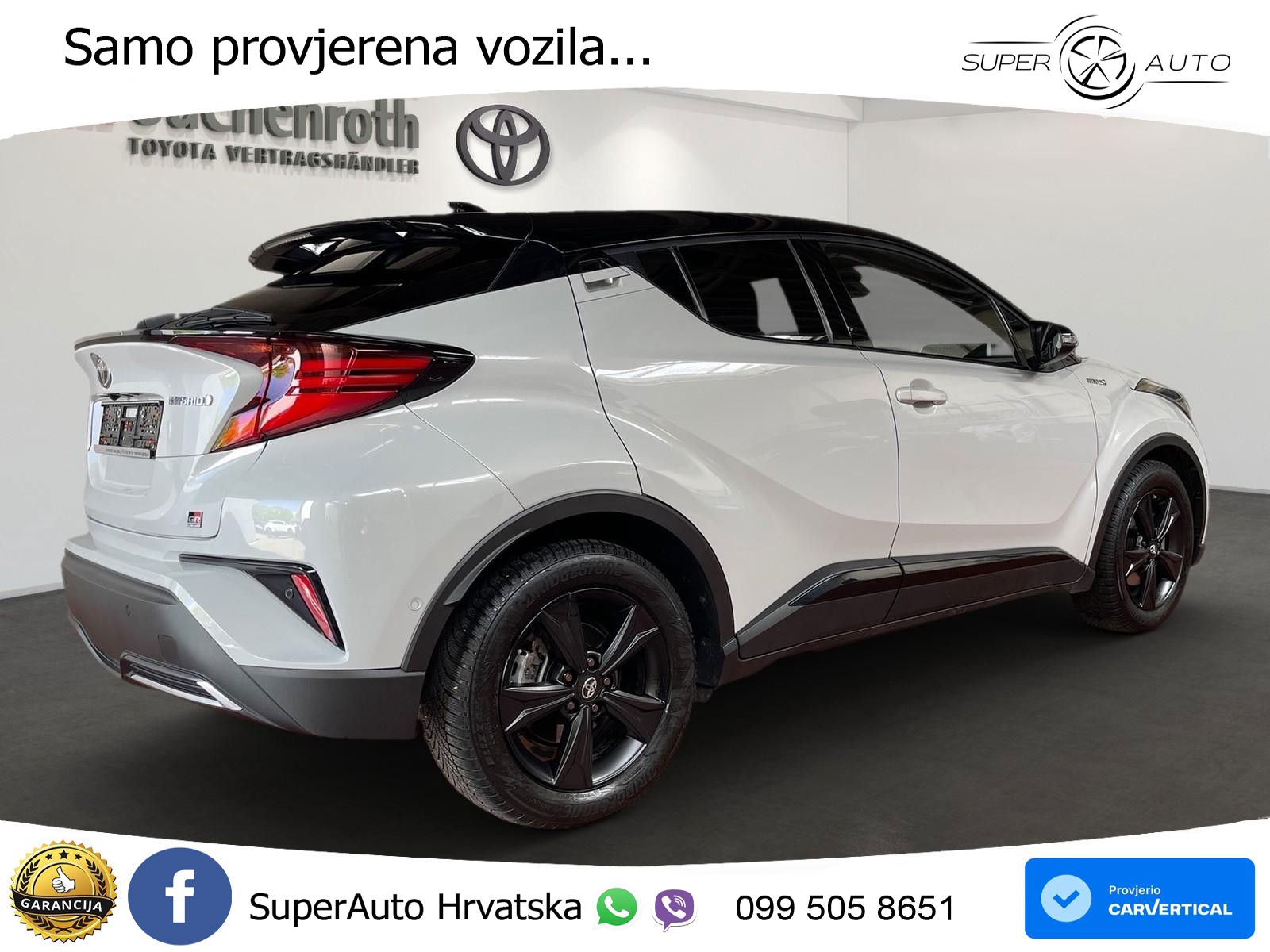Toyota C-HR 2.0 (184 KS) Hybrid e-CVT GR Sport LED+GR SJED+ACC