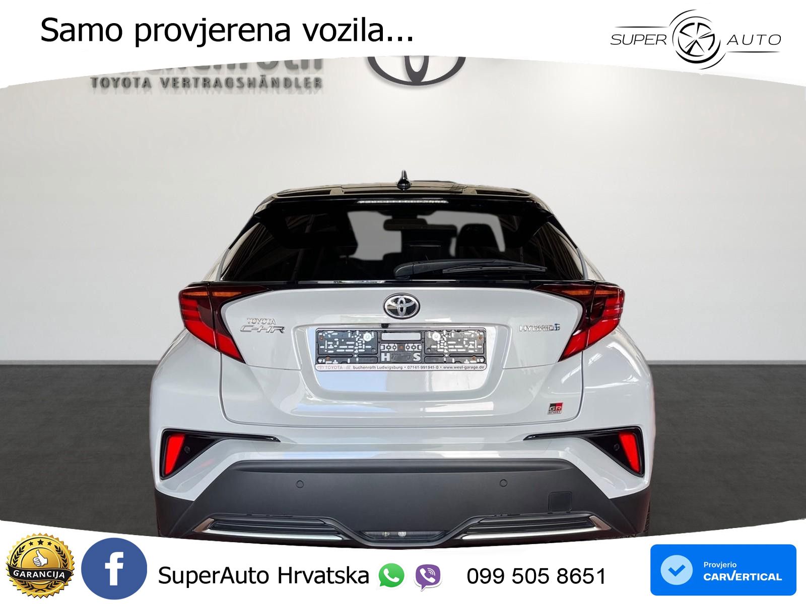 Toyota C-HR 2.0 (184 KS) Hybrid e-CVT GR Sport LED+GR SJED+ACC