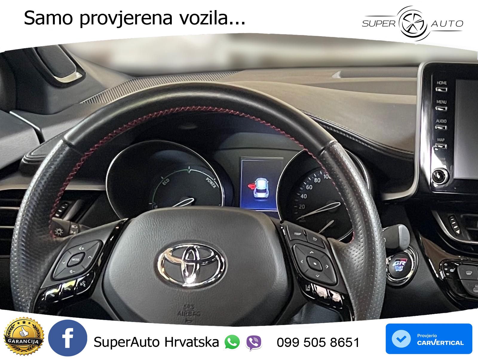 Toyota C-HR 2.0 (184 KS) Hybrid e-CVT GR Sport LED+GR SJED+ACC