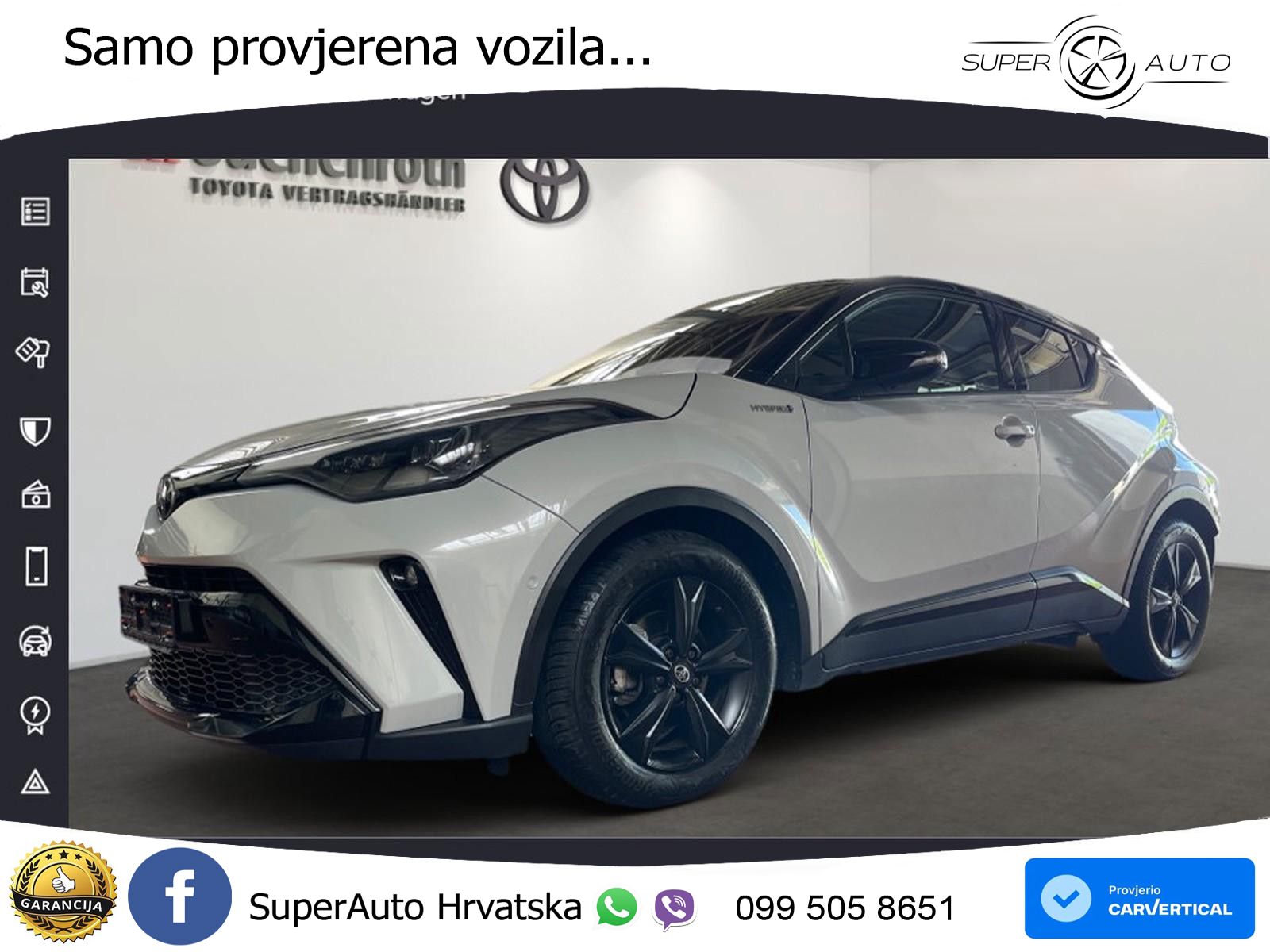 Toyota C-HR 2.0 (184 KS) Hybrid e-CVT GR Sport LED+GR SJED+ACC