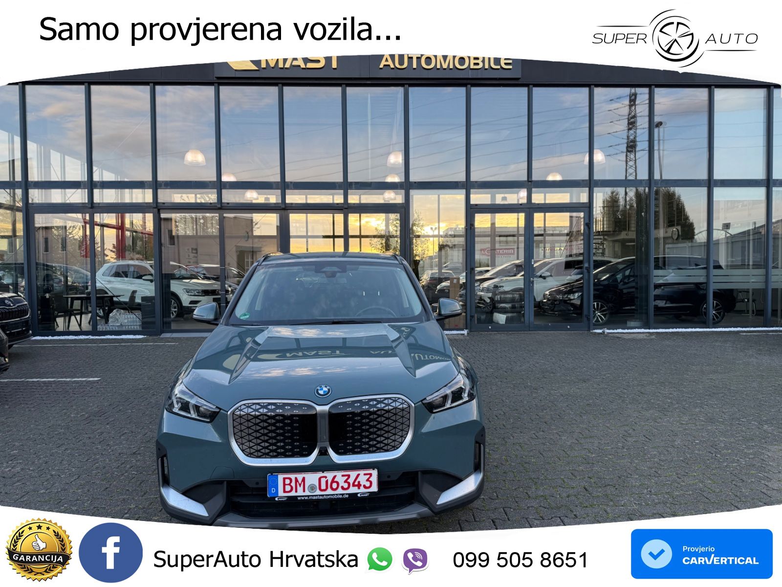 BMW iX1 66.5 kWh (204 KS) eDrive20 LED+GR SJED+ACC