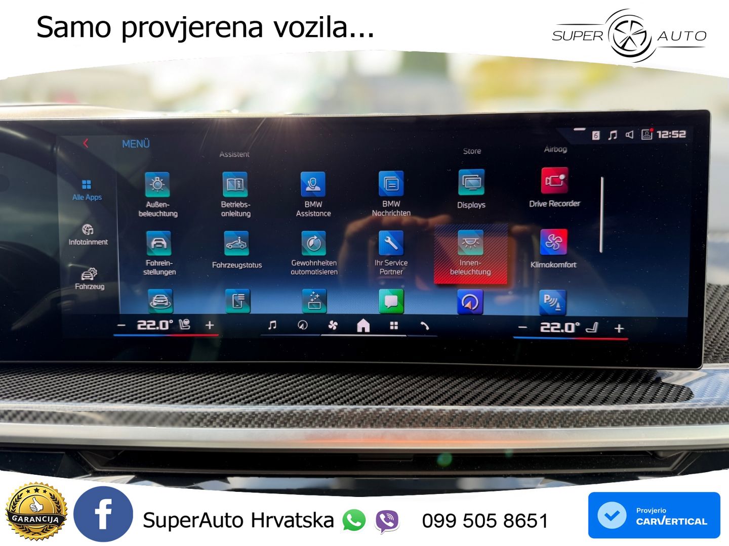 BMW X7 M60i (530 KS) xDrive Steptronic M Sport ZRAČNI+ACC+GR SJED+KAM+PANO