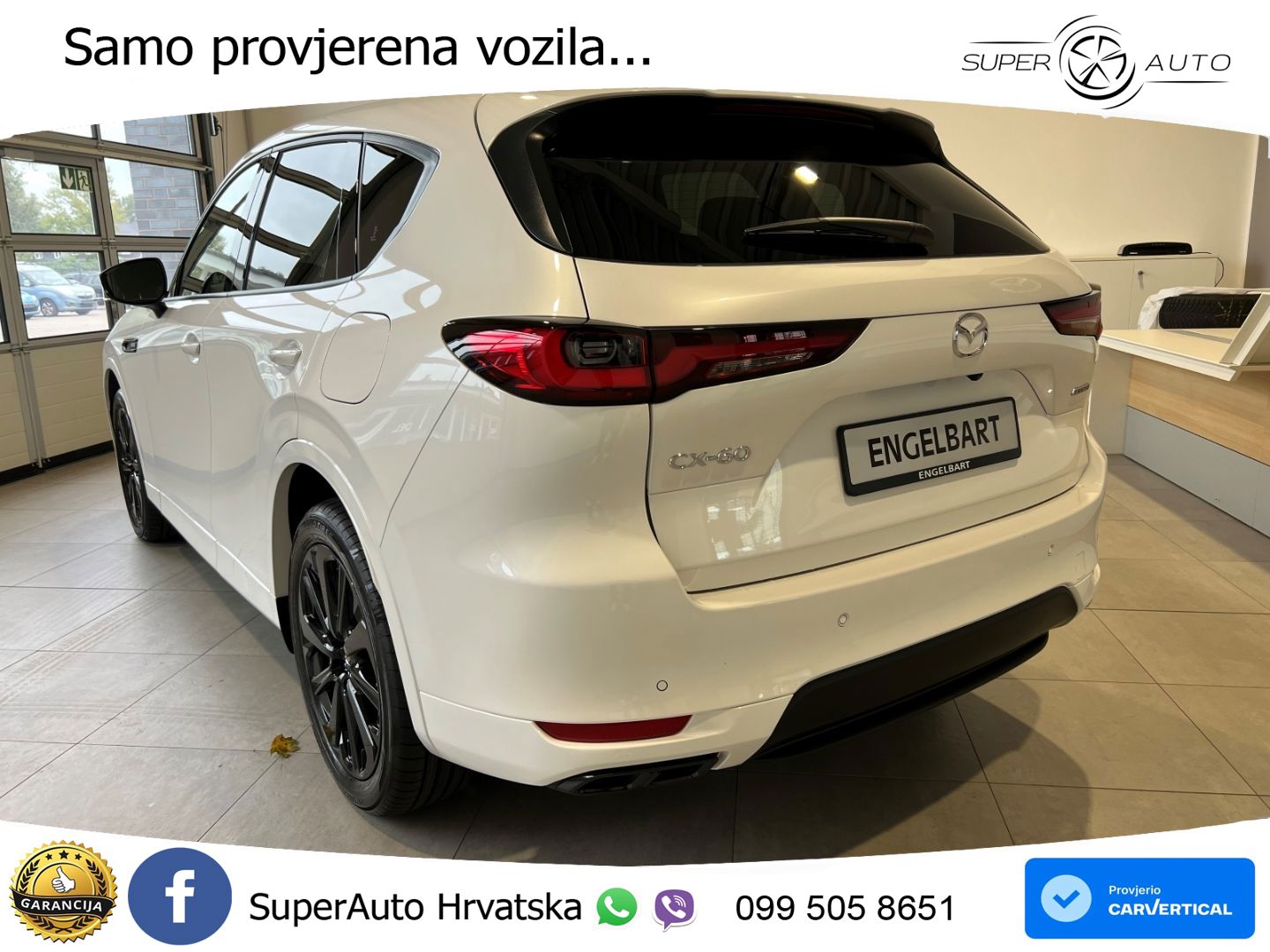 Mazda CX-60 3.3 e-Skyactiv D (200 KS) Automatic LED+GR SJED+ACC