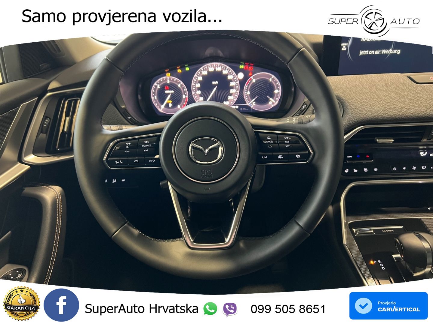 Mazda CX-60 3.3 e-Skyactiv D (200 KS) Automatic LED+GR SJED+ACC