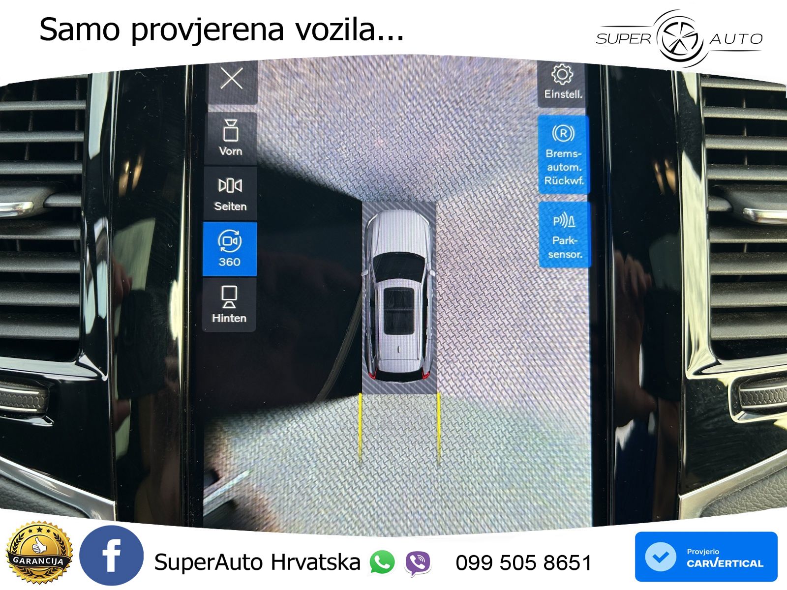 Volvo XC90 2.0 B5 Diesel AWD Automatic ACC+HEAD+4xGR SJED+360+PANO