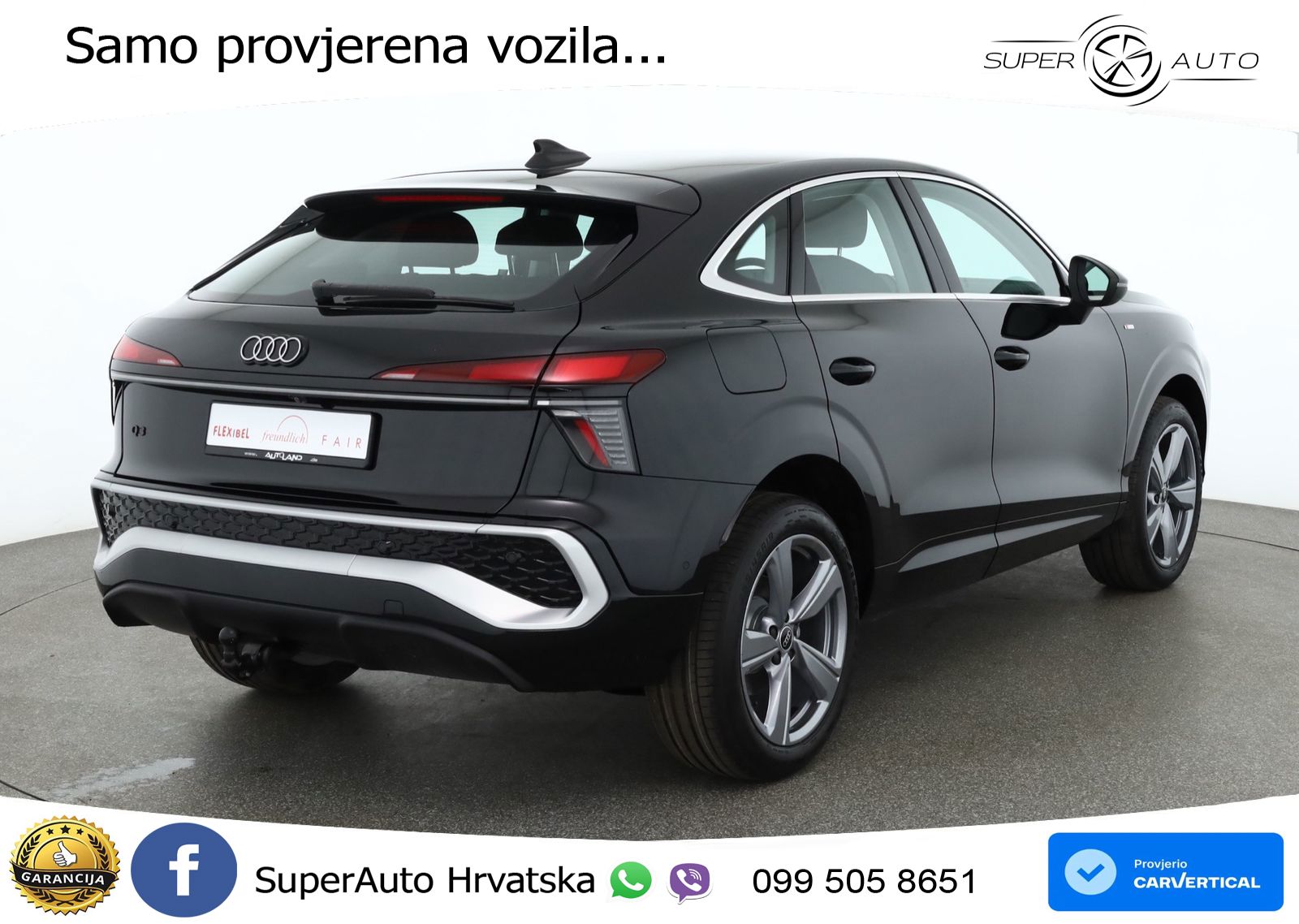 Audi Q3 III Sportback 1.5 TFSI (150 KS) S tronic S line LED+GR SJED+ACC