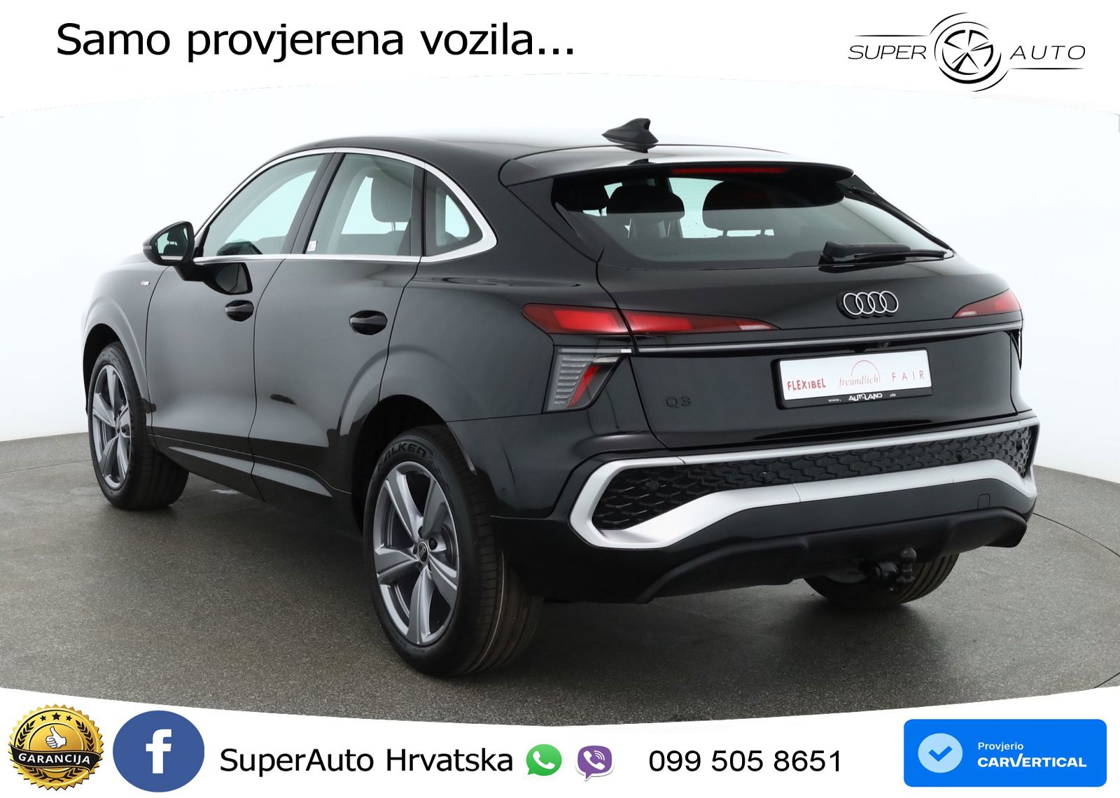 Audi Q3 III Sportback 1.5 TFSI (150 KS) S tronic S line LED+GR SJED+ACC