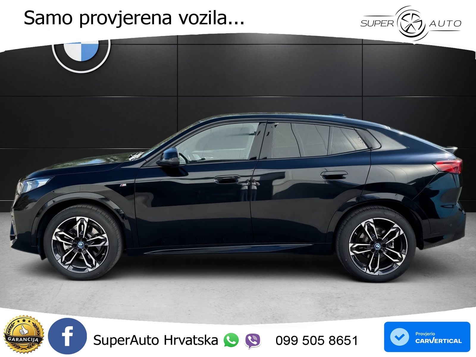 BMW iX2 66.5 kWh (313 KS) xDrive30 M Sport LED+GR SJED+ACC