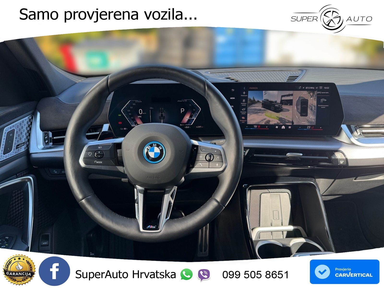BMW iX2 66.5 kWh (313 KS) xDrive30 M Sport LED+GR SJED+ACC
