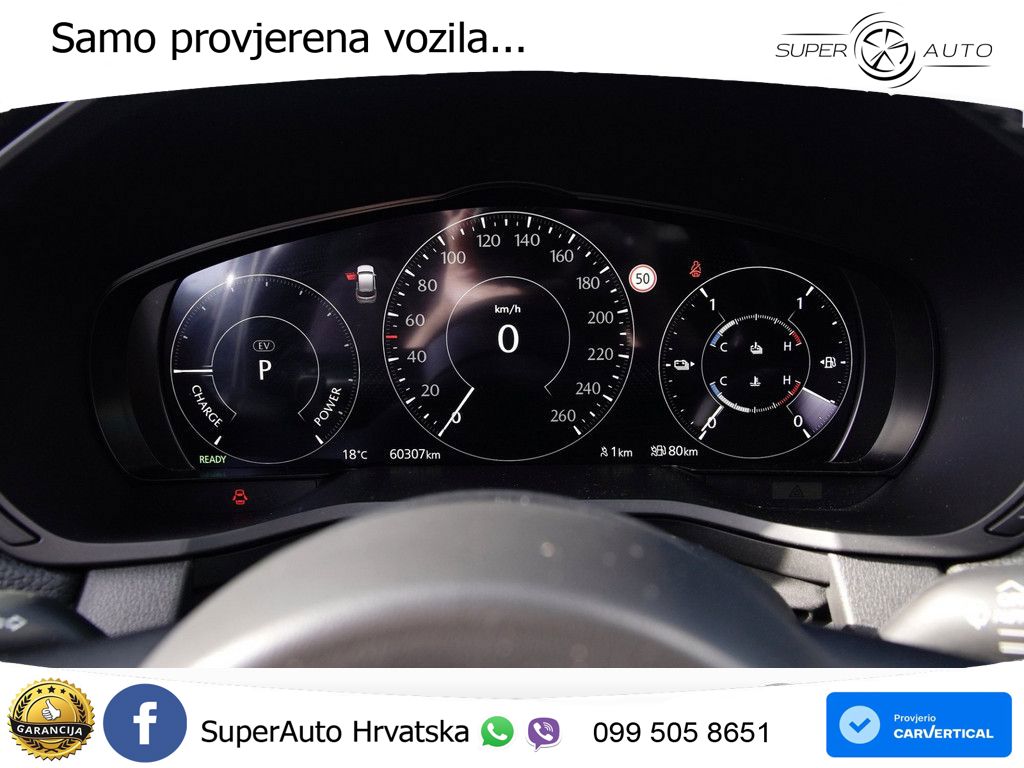 Mazda CX-60 2.5 e-Skyactiv (328 KS) AWD Automatic LED+GR SJED+ACC