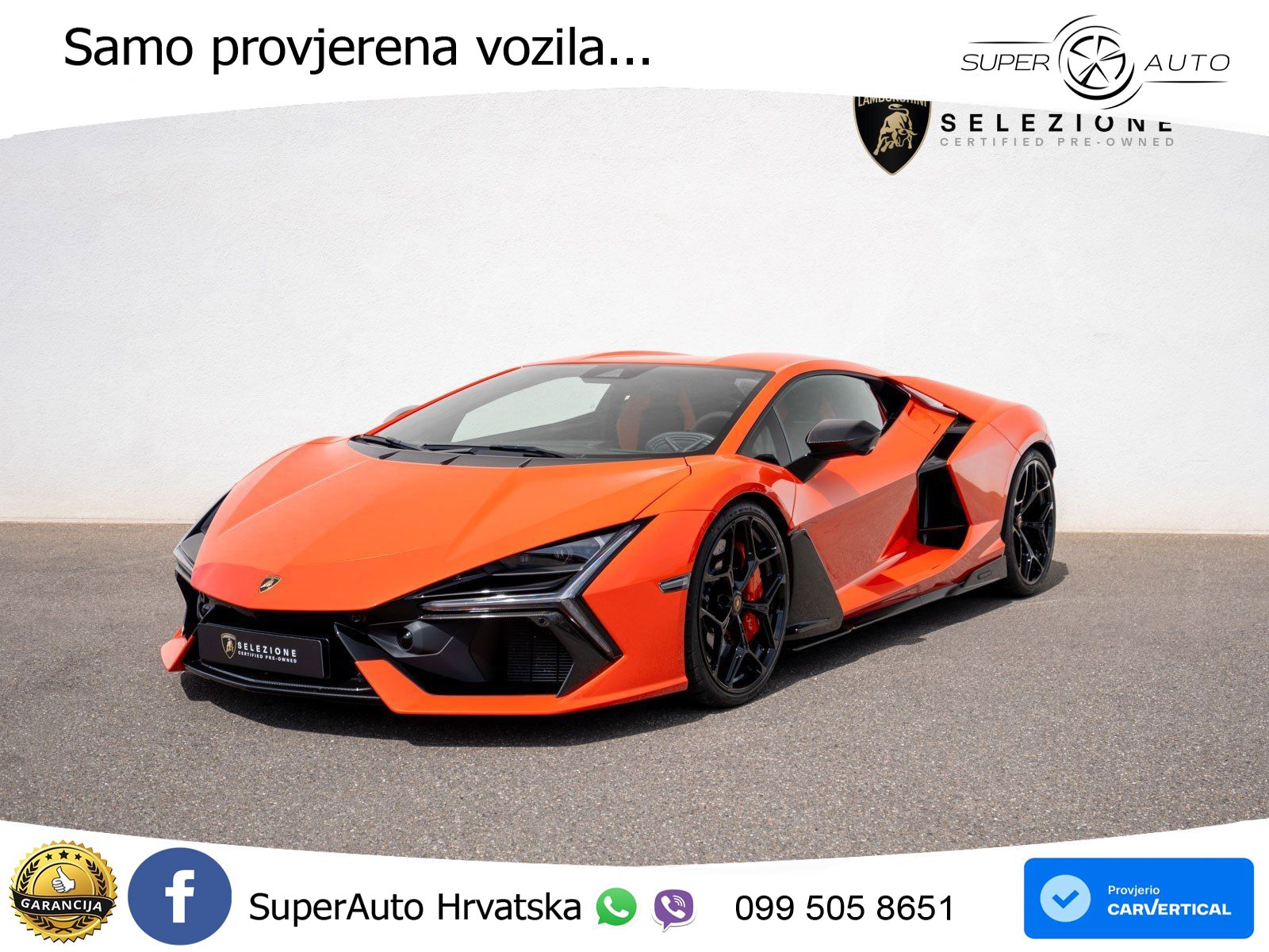 Lamborghini Revuelto 6.5 V12 (1015 KS) 4WD DCT LED+GR SJED+ACC