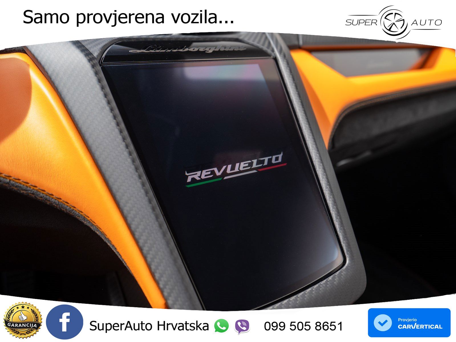 Lamborghini Revuelto 6.5 V12 (1015 KS) 4WD DCT LED+GR SJED+ACC