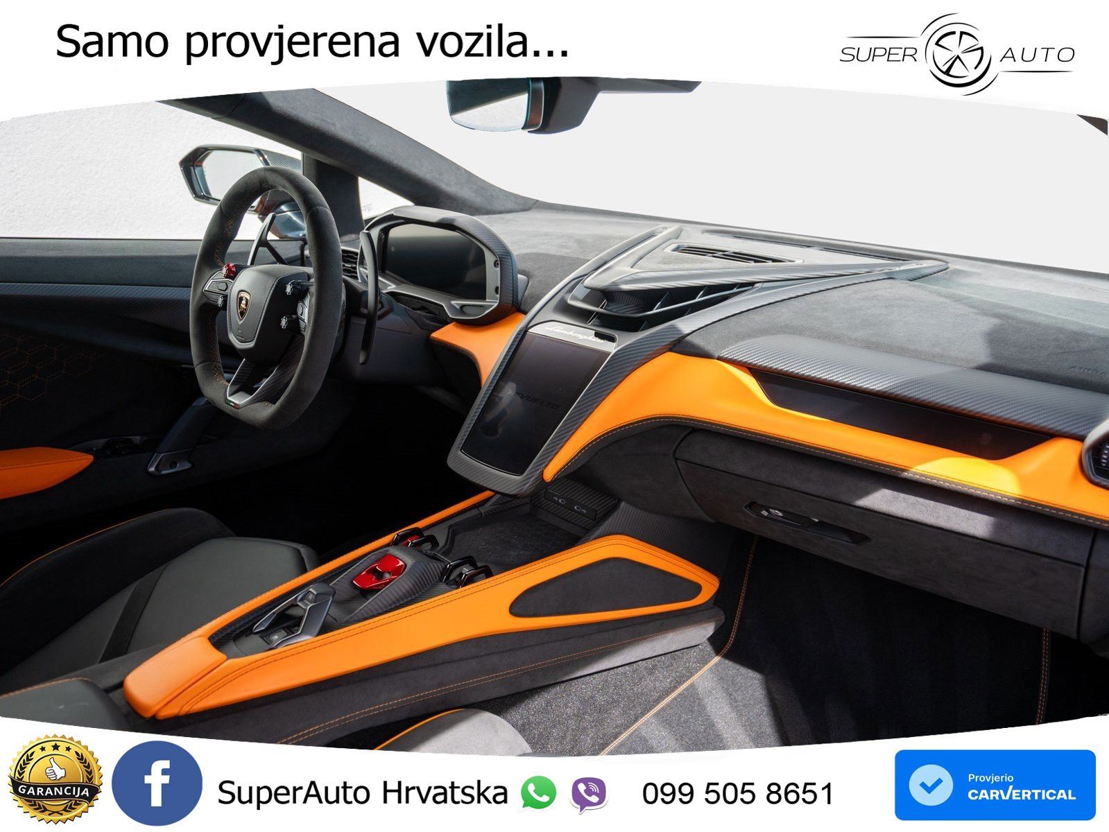 Lamborghini Revuelto 6.5 V12 (1015 KS) 4WD DCT LED+GR SJED+ACC