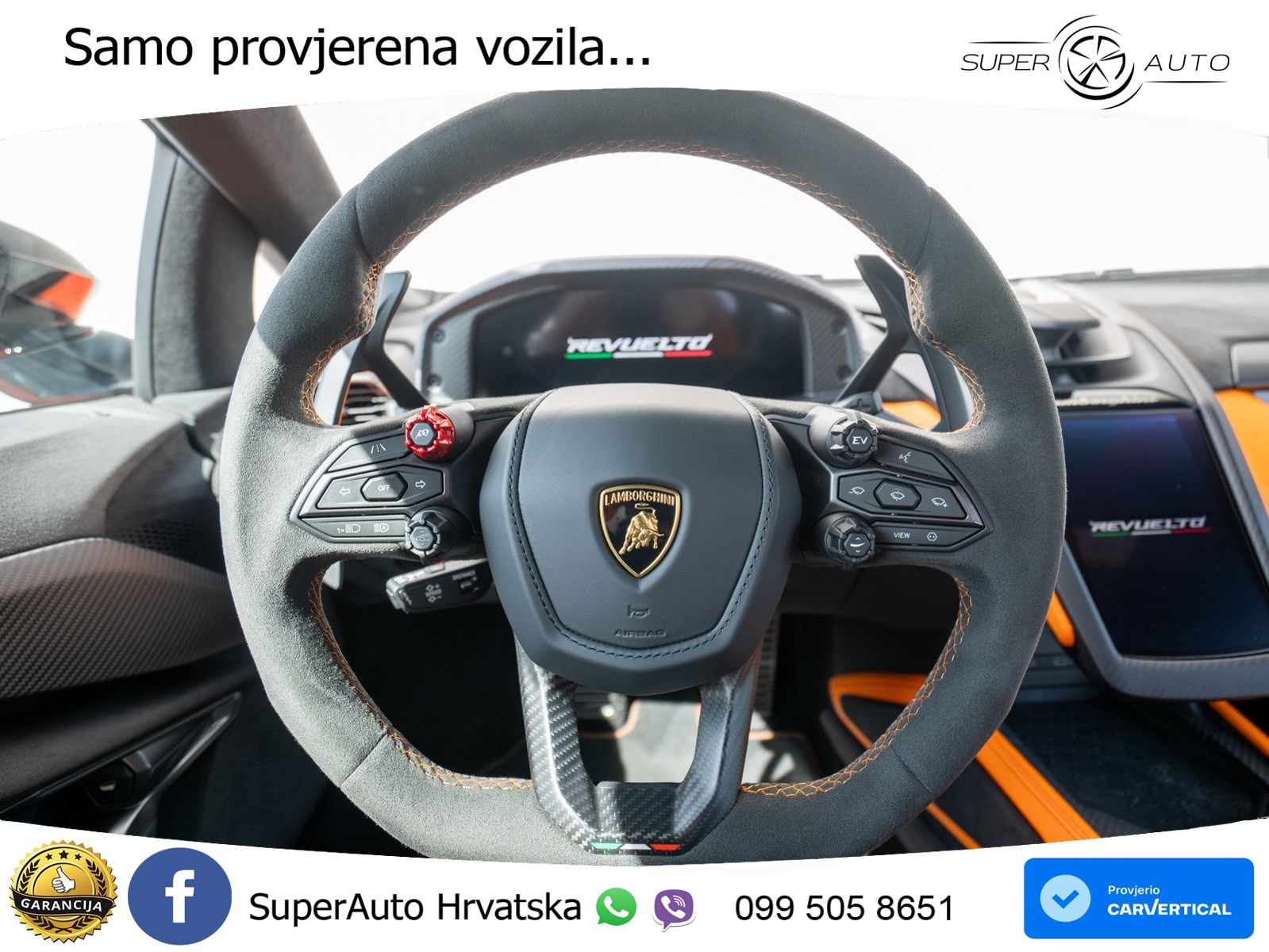 Lamborghini Revuelto 6.5 V12 (1015 KS) 4WD DCT LED+GR SJED+ACC