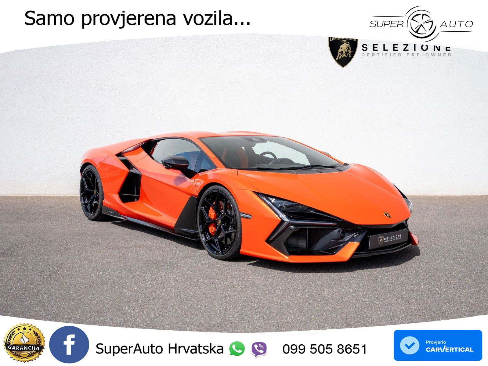Lamborghini Revuelto 6.5 V12 (1015 KS) 4WD DCT LED+GR SJED+ACC