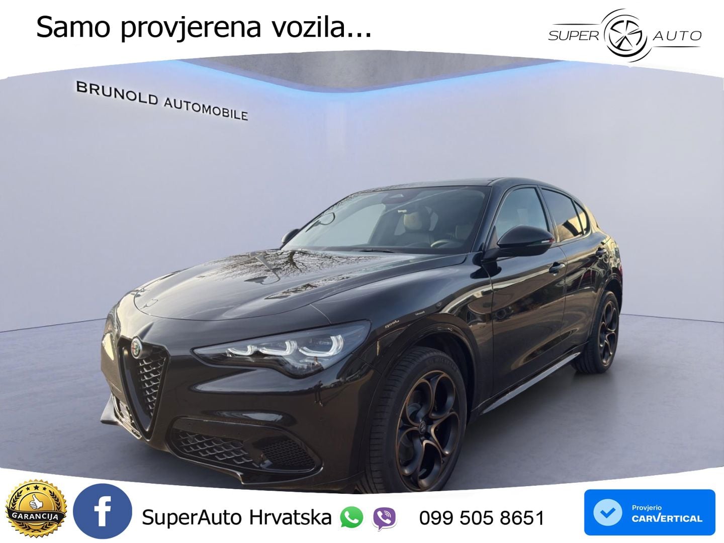 Alfa Romeo Stelvio 2.0 Turbo (280 KS) Q4 Automatic LED+GR SJED+ACC