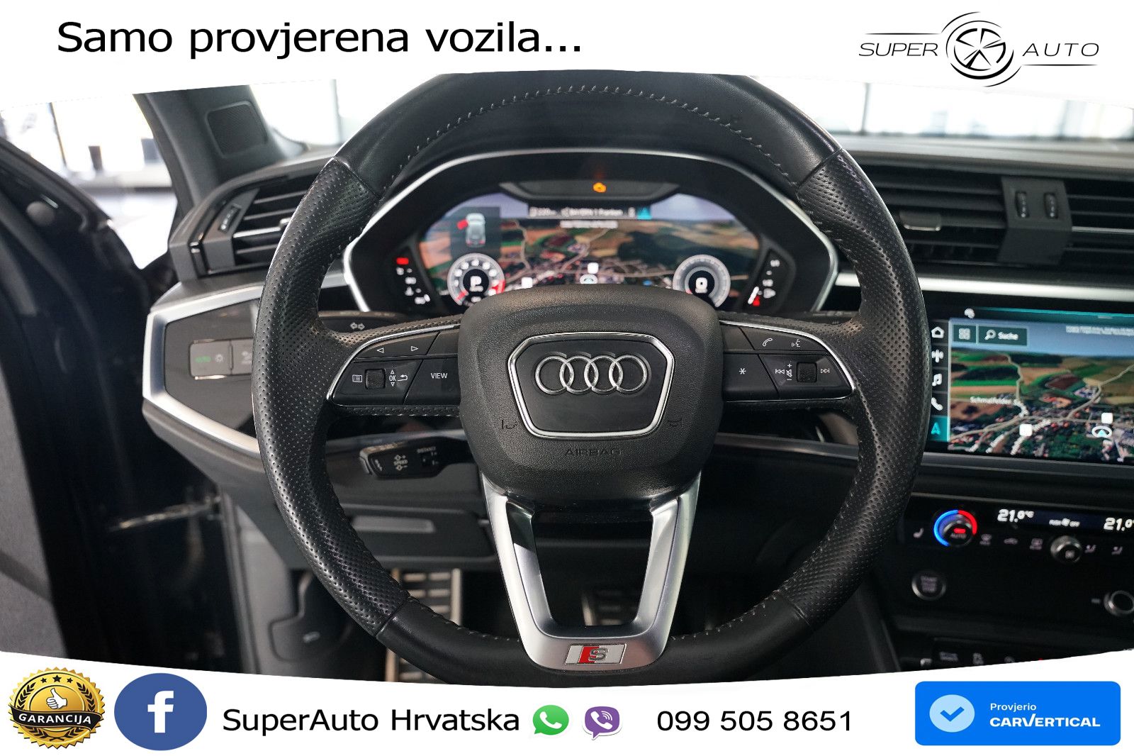 Audi Q3 40 TFSI (190 KS) quattro S tronic S line LED+GR SJED+ACC