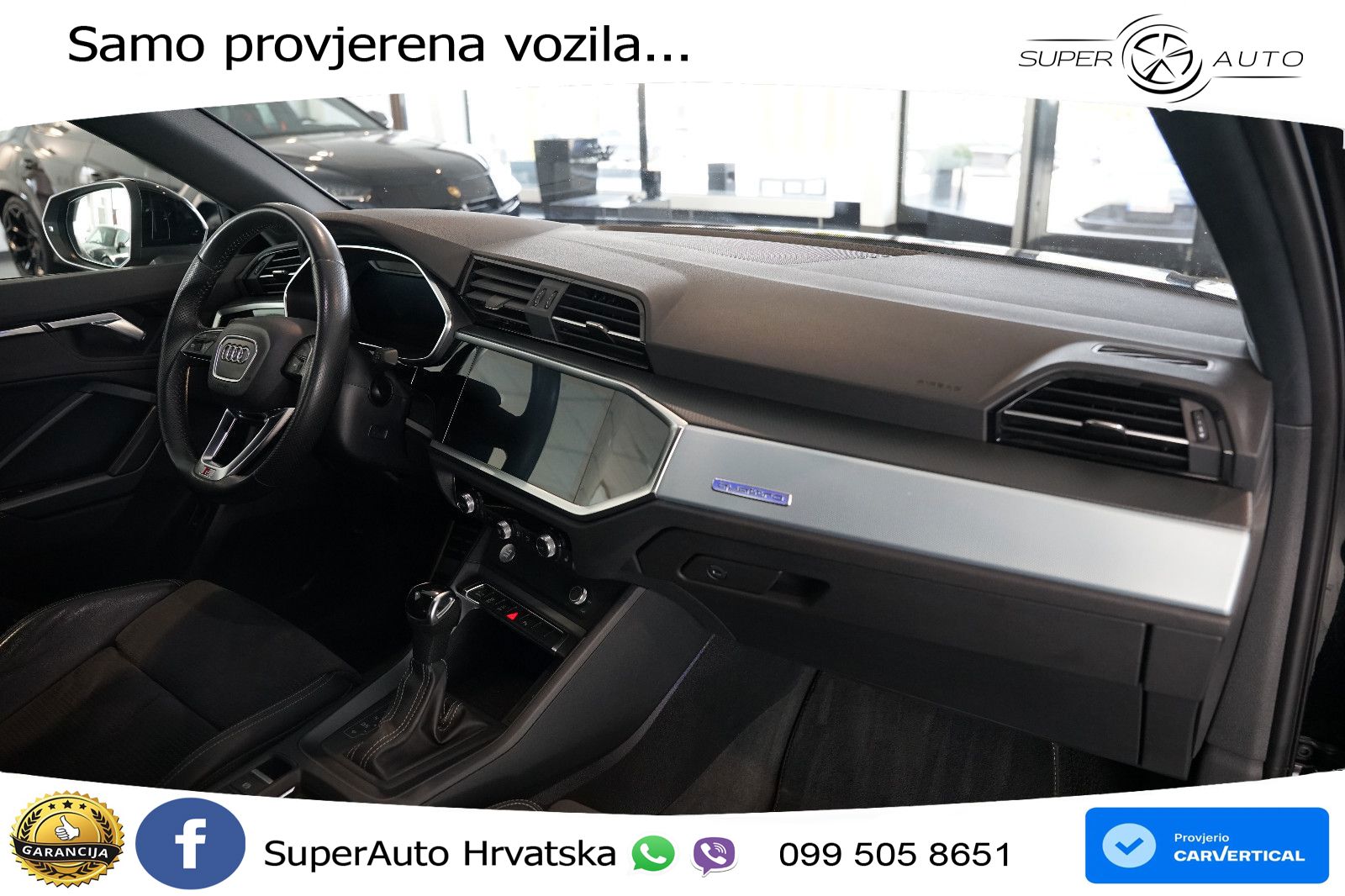 Audi Q3 40 TFSI (190 KS) quattro S tronic S line LED+GR SJED+ACC