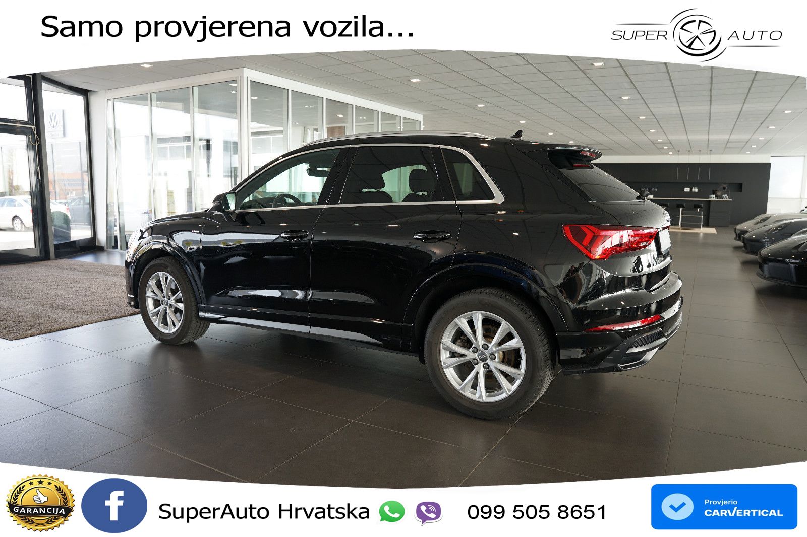 Audi Q3 40 TFSI (190 KS) quattro S tronic S line LED+GR SJED+ACC