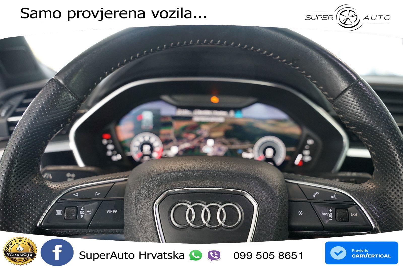 Audi Q3 40 TFSI (190 KS) quattro S tronic S line LED+GR SJED+ACC
