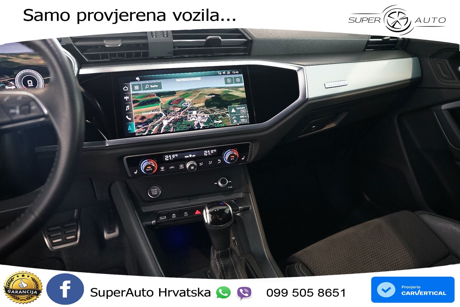 Audi Q3 40 TFSI (190 KS) quattro S tronic S line LED+GR SJED+ACC