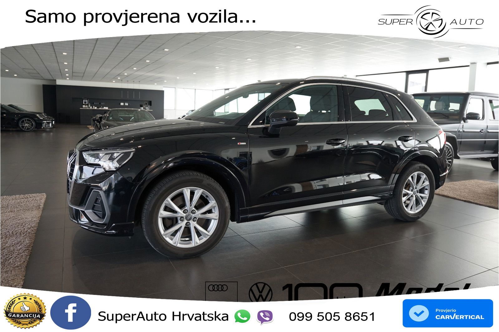 Audi Q3 40 TFSI (190 KS) quattro S tronic S line LED+GR SJED+ACC