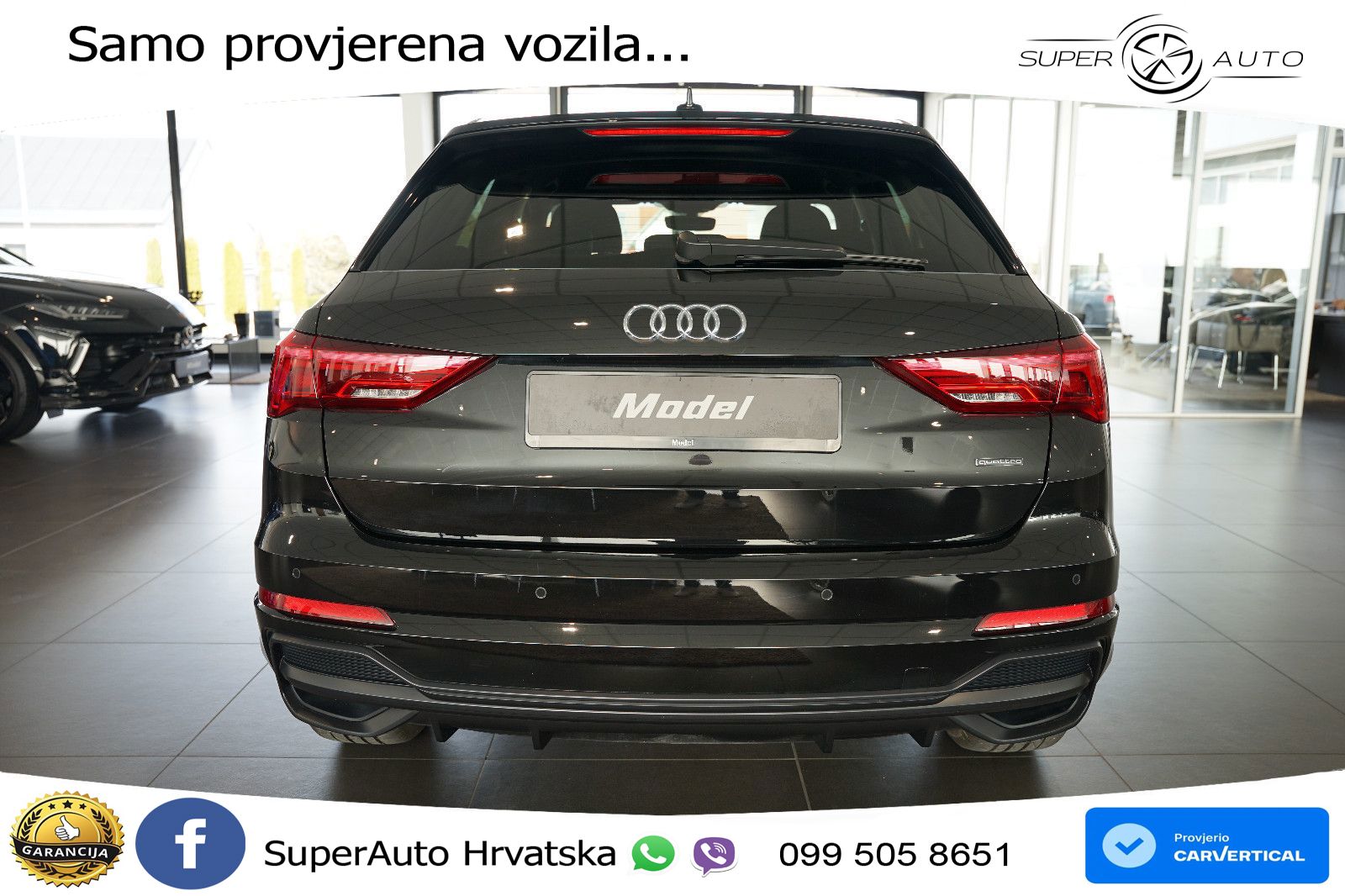 Audi Q3 40 TFSI (190 KS) quattro S tronic S line LED+GR SJED+ACC