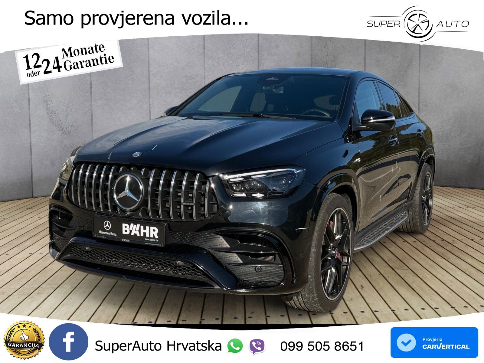 Mercedes AMG GLE Coupe 63 S V8 (612 KS) EQ Boost 4MATIC+ AMG SPEEDSHIFT TCT 9G ACC+HEAD+4xGR SJED+360+PANO