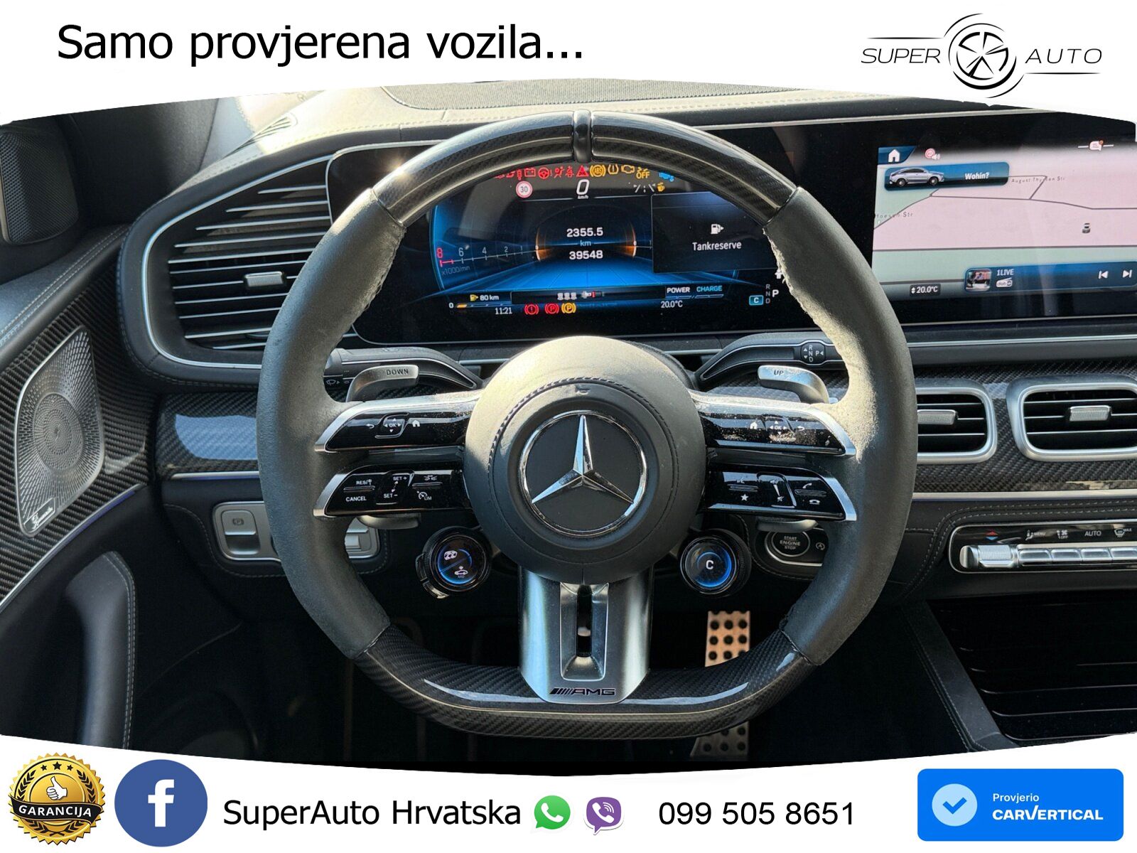 Mercedes AMG GLE Coupe 63 S V8 (612 KS) EQ Boost 4MATIC+ AMG SPEEDSHIFT TCT 9G ACC+HEAD+4xGR SJED+360+PANO