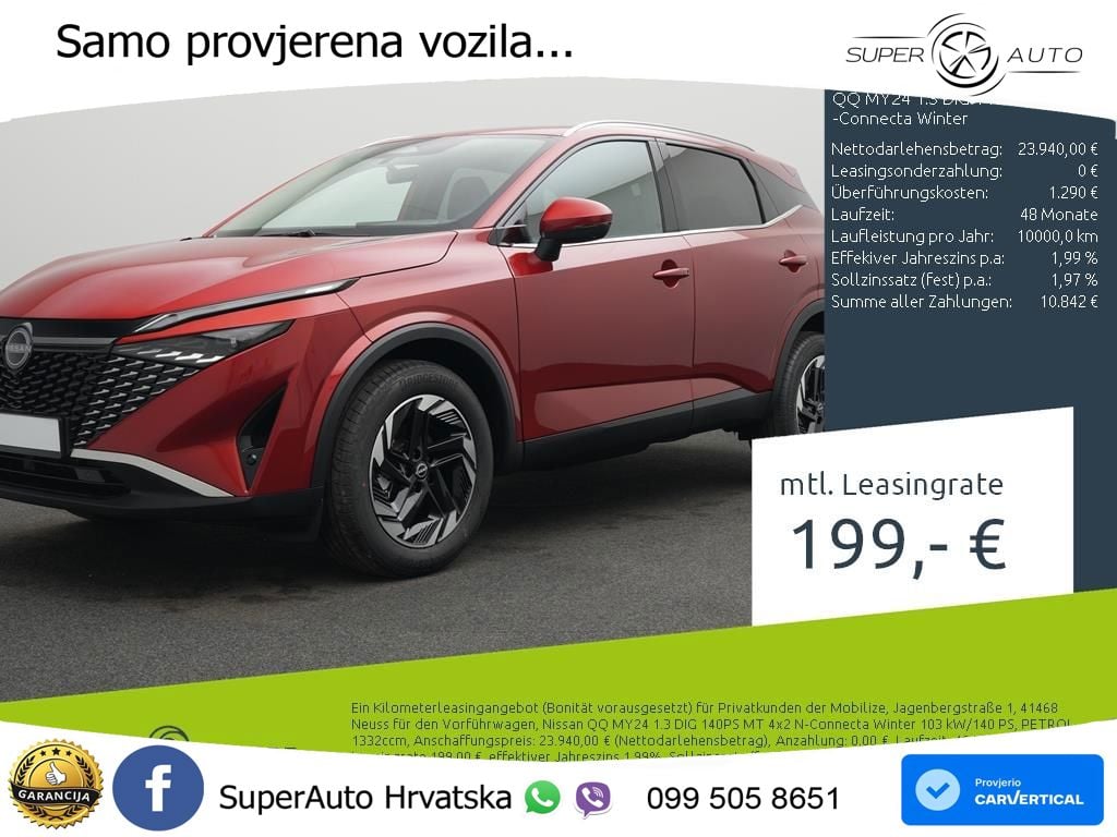 Nissan Qashqai 1.3 DIG-T (140 KS) N-Connecta