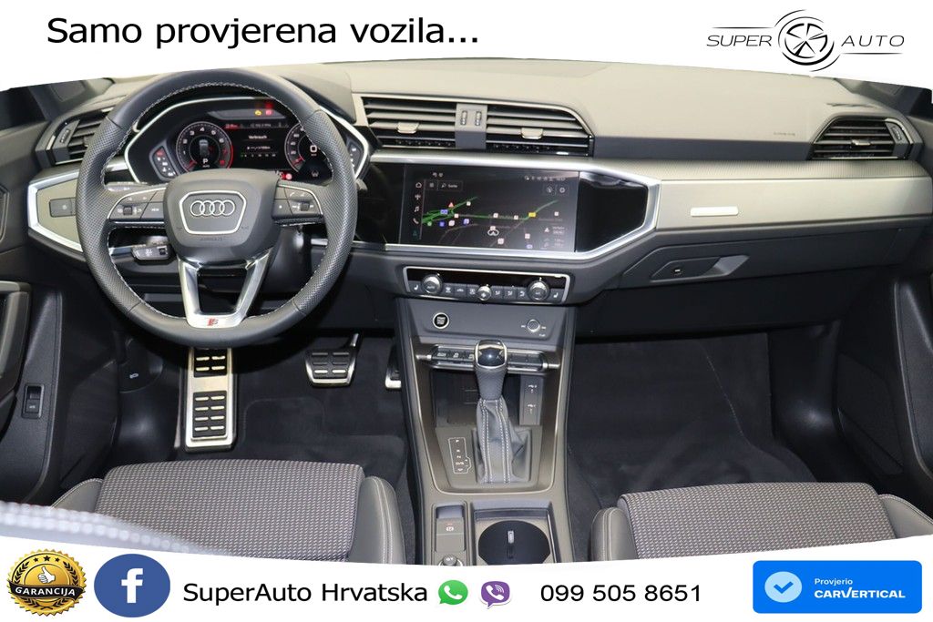 Audi Q3 35 TFSI (150 KS) S tronic S line LED+GR SJED+ACC