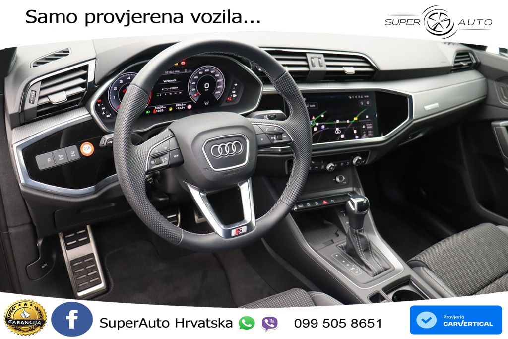 Audi Q3 35 TFSI (150 KS) S tronic S line LED+GR SJED+ACC
