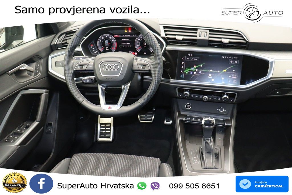 Audi Q3 35 TFSI (150 KS) S tronic S line LED+GR SJED+ACC