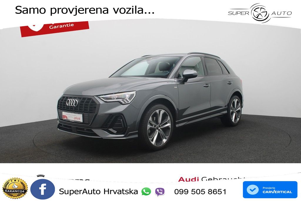 Audi Q3 35 TFSI (150 KS) S tronic S line LED+GR SJED+ACC