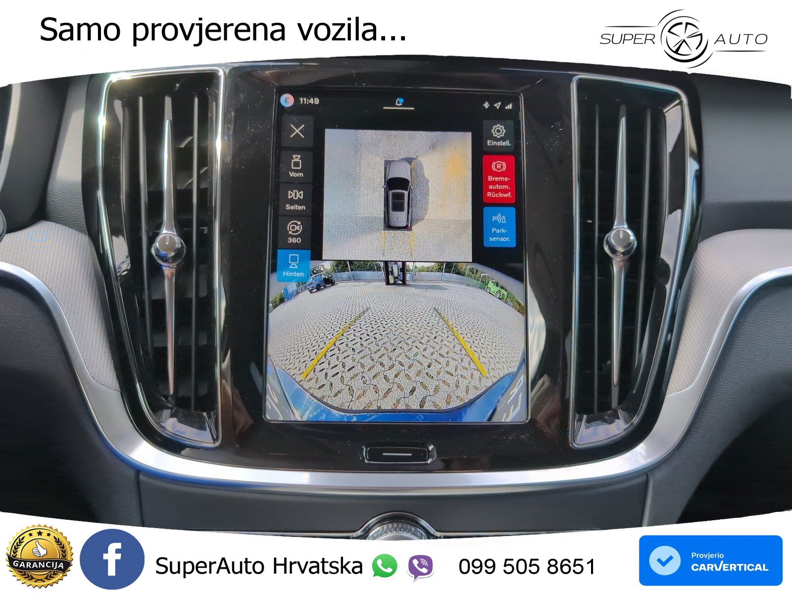 Volvo V60 2.0 B4 Benzin DCT LED+GR SJED+ACC